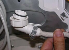 How to connect a dryer to the sewer