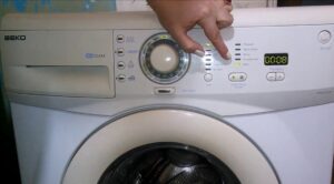 Tilbakestilling av Beko vaskemaskin