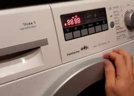 Bosch çamaşır makinesini yeniden başlatma