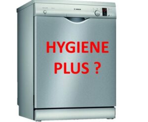 Função HygienePlus na máquina de lavar louça