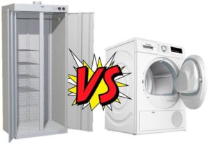 Què és millor: una assecadora o un armari d'assecat?