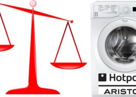 Hur mycket väger en Ariston tvättmaskin?