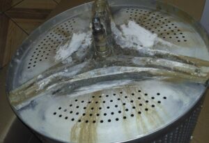 Cómo quitar el óxido del tambor de una lavadora