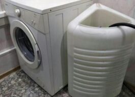 วิธีติดตั้งเครื่องซักผ้าพร้อมถังเก็บน้ำ