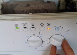 Indesit washing machine maintenance