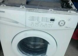 Serviço de máquina de lavar Samsung
