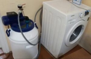 Connecter une machine à laver à partir d'un puits