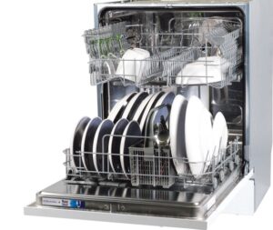 Loading an Electrolux dishwasher