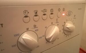 Indesit washing machine does not turn off