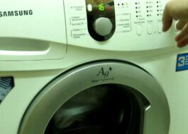 Máquina de lavar Samsung desliga durante a lavagem