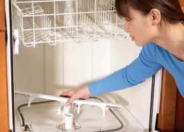 Το πλυντήριο πιάτων γεμίζει με νερό αλλά δεν πλένει τα πιάτα