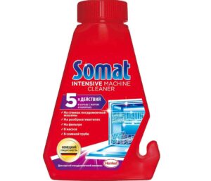 Как да използвате почистващия препарат за съдомиялни Somat