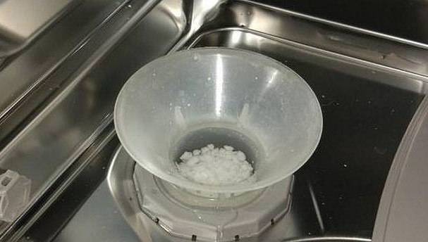 How often should you put salt in the dishwasher?