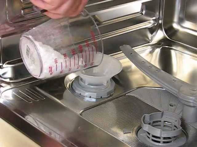 Hol lehet sót tenni egy Siemens mosogatógépbe