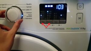 Déverrouiller la machine à laver Samsung Eco Bubble