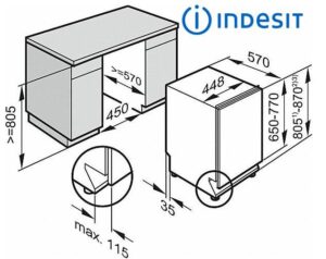 Paano mag-install ng Indesit dishwasher