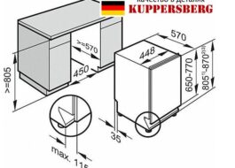 Cum se instalează o mașină de spălat vase Kuppersberg