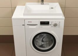 Lavabonun altındaki çamaşır makinelerinin değerlendirmesi 2022