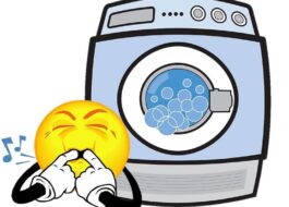Máquina de lavar assobiando após trocar as escovas