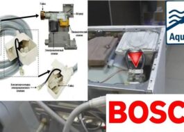 Aqua-stop strādāja Bosch trauku mazgājamā mašīnā