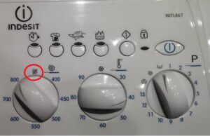Како искључити циклус центрифуге у Индесит машини за прање веша