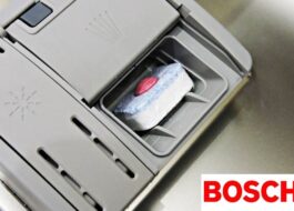 Hová tegye a tablettát a Bosch mosogatógépbe