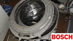 Bosch tvättmaskin trumma reparation