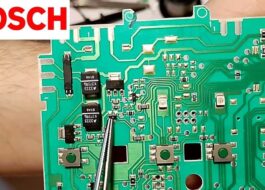 Oprava řídicího modulu pračky Bosch