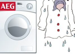 Pračka AEG neodstřeďuje
