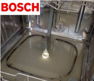 Bosch dishwasher does not drain water
