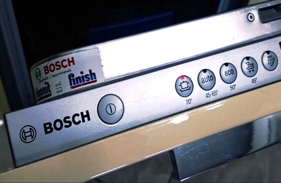Λειτουργίες πλυντηρίου πιάτων Bosch