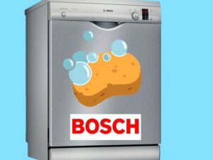 Cleaning a Bosch dishwasher