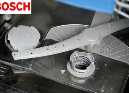 Čistenie filtra umývačky riadu Bosch