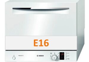 Σφάλμα E16 σε πλυντήριο πιάτων Bosch