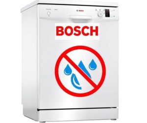 La lavastoviglie Bosch non si riempie d'acqua