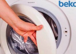 Ako otvoriť dvierka práčky Beko