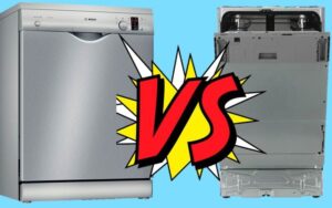 Hvilken oppvaskmaskin er bedre: innebygd eller frittstående?