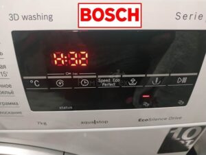 Lỗi H32 trong máy giặt Bosch