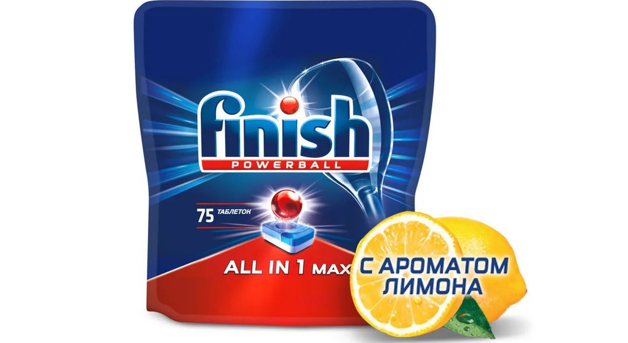 tabletter för PMM Finish All In One med citron