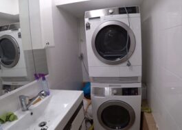 Ist es möglich, einen Trockner ohne Ständer auf eine Waschmaschine zu stellen?