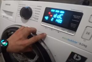 Errore ddC nella lavatrice Samsung