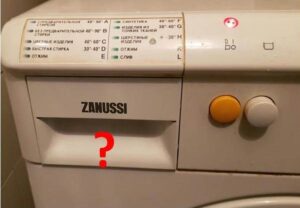 Di manakah saya harus meletakkan serbuk dalam mesin basuh Zanussi saya?