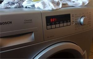 Eroare E21 la o mașină de spălat Bosch