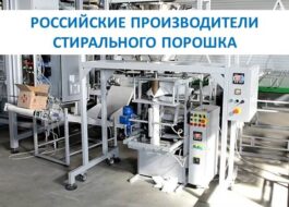 الشركات المصنعة لمساحيق الغسيل في الاتحاد الروسي