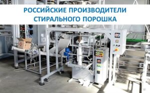 Fabricants de lessives en poudre en Fédération de Russie