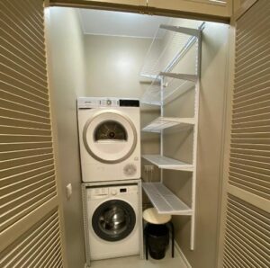 Placing a dryer in a small apartment