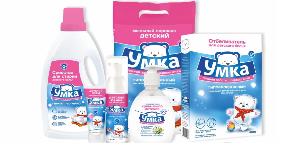 Detergentes para roupa UMKA