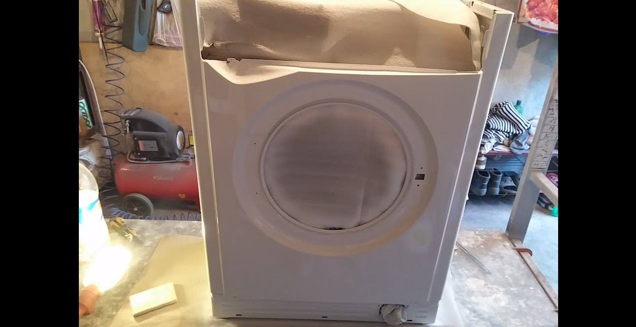 pagpipinta ng washing machine