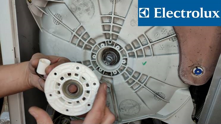 How to replace the caliper of an Electrolux top-loading washing machine