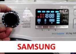 Cómo calibrar una lavadora Samsung